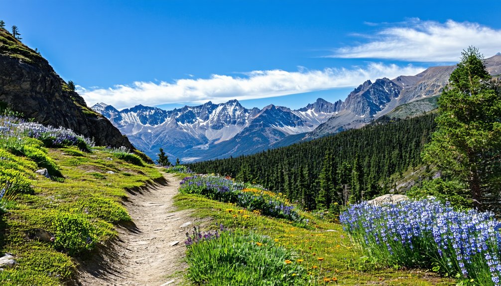 hiking trail paths